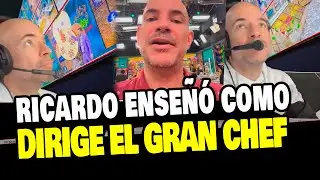 RICARDO MORÁN MUESTRA COMO DIRIGE EL GRAN CHEF FAMOSOS POR PRIMERA VEZ