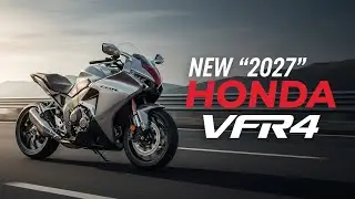 Официально представлен новый Honda VFR V4 2027 года &ndash; легендарный спортивно-туристический мотоцик...