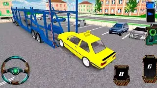 3D Car Transport Trailer Truck - Truck Games 2022 - Android GamePlay
