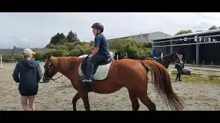 Me riding a horse for my first time at RDA😜😜🤠🤠🤠 