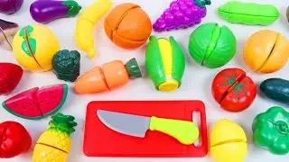 Cutting Plastic Food Toys ASMR #asmr #oddlysatisfying #cuttingfruit