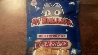 Pet Sim 99 Season 1 Collector Clip Unboxing