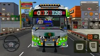 Kerala Bus Mod In Bus Simulator Indonesia - Bussid Bus Mod - Bus game android - Bus driving game