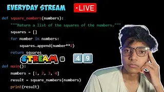 🔴Learning Programming Live Stream ▶ 4️⃣9️⃣