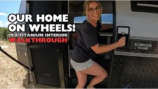 COME WITH US into our home on wheels! (caravan interior walkthrough)