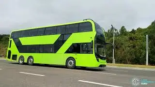 3-Door ADL Enviro500 on road test in Zhuhai
