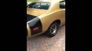 1973 Dodge Charger Rallye 340 Gold
