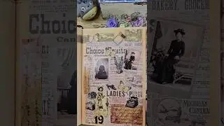 Collage vintage  #scrapbooking #vintage #women