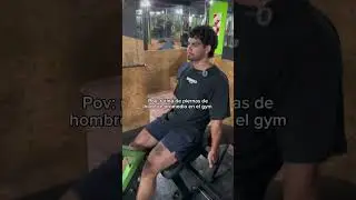 Demasiado real🤣 #viralshorts #shorts #gym #gymworkout #gymlife #fitness #fit #legday #humor