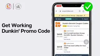 How To Get Working Dunkin' Promo Code 2024 (FULL GUIDE)