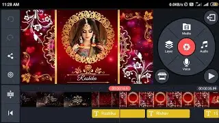 Wedding Invitation Video |Make Attractive Wedding Invitation Video For WhatsApp In Kinemaster