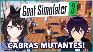Revelando a verdadeira natureza das CABRAS - Goat Simulator 3 ft. @LirouMage