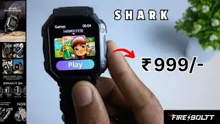 Fire-Boltt Shark Smartwatch Unboxing | Rugged smartwatch Under ₹ 1000 ⚡ Best Calling Smartwatch