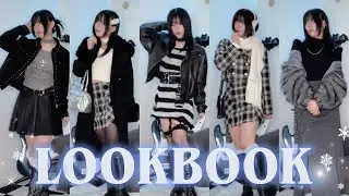 冬服LOOKBOOK【黒多め】