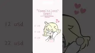 You can commission me on my Insta or Kofi ❤ (Paypal only) #commission #art #drawing #draw #cute