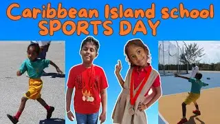 தமிழில்: Caribbean Island School-ல SPORTS DAY CELEBRATION | My Kids Won Prizes | Island Thamizhachi