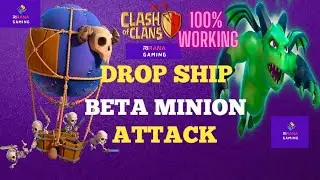 Drop ship and beta minion. Builder base attack. Max base Attack. World Record Attack. #RIRANA GAMING