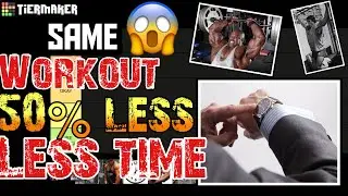 WORKOUTS ARE TOO LONG?? TOP 10 HACKS TO CUT WORKOUT DURATION IN HALF -- SAVE TIME AT THE GYM !!