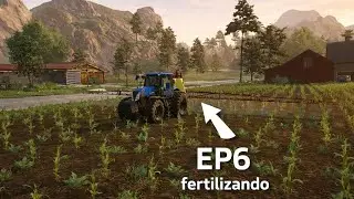 Fs23 com MODS br🇧🇷🌾 ep6 passando o herbicida🌾 e o fertilizante🇧🇷🌾-SERIE FAZENDA ANBERSTONI🇧🇷🌾