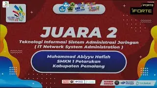 History of Muhammad Abiyyu Hafizh Juara 2 ITNSA LKS Jateng 2024