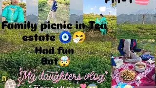 Family picnic❤️🧿#funwithfamily #naturelovers #familyvlog #teaestates #nature #funny #enjoy #assam 💚