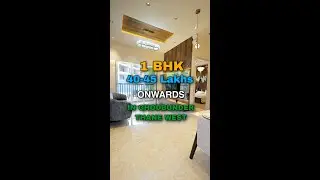1BHK | 40 TO 50 LACS ALL INCLUSIVE | GHODBUNDER ROAD | THANE WEST #realestate #dreamhome