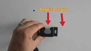 Como instalar a TV no painel usando cola ou trena | PARTE 1