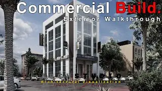 Commercial building design | office building design | 3d visualization and animation