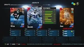 MADDEN 16 - CRAZY FIRST DRAFT CHAMPIONS!