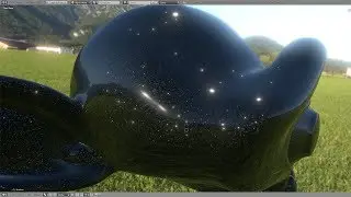 Blender: Cycles/Eevee # Glitter Paint / Краска с блёстками