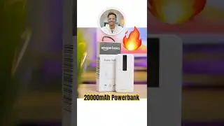 20,000mAh Powerbank at just ₹799/- 🔥 #powerbank #amazonbasics #shorts