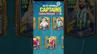 🚨Captains event week 4 official cards #captains #fcmobile #fifamobile #fcmobile25 #fifamobile25