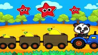 🐼 Panda Tractor Game|Banana Loading Fun 🚜😊 |Kids Learning Video Cute Panda Tractor 🚜🍌 | Fun for Kids