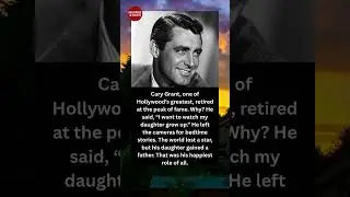Why Cary Grant Walked Away From Stardom 🎬💔