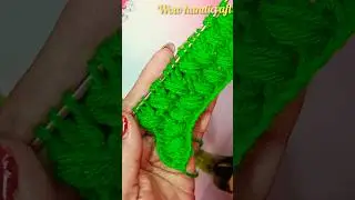 super easy crochet pattern for beginners💕💕 woolen craft/handicraft/diy/hand embroidery🥰🥰
