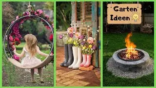 32 wunderschöne Garten und Deko - Ideen im Mai für Haus und Garten