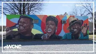 Charlotte mural pays tribute to North Carolina music icons