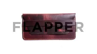 The Flapper Phone Case | Leather Phone Case | Handmade Product | Chisel & Mallet #asmr
