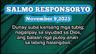 November 9,2025 - Salmo Responsoryo - Version 2 - Salmo 46: 2-3,5-6,8-9 - with chords - Dunay suba..