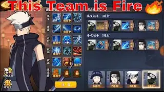 Naruto Online Mobile: Beast Lightning Main Team Showcase