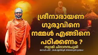 ശ്രീനാരായണ ഗുരുവിനെ ഹിന്ദു സന്യാസിയല്ലെന്ന് വരുത്തി തീർക്കാനുള്ള ശ്രമം എന്തിന്? Swami Chidanandapuri