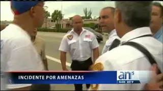 Exiliados cubanos en Miami se enfrentan a simpatizantes del castrismo - Am&eacute;rica TeV&eacute;