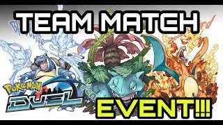 POKEMON DUEL - TEAM MATCH  EVENT!! WHICH TEAM SHOULD WE PICK?!?