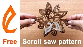 Amazing geometry - Scroll saw project 