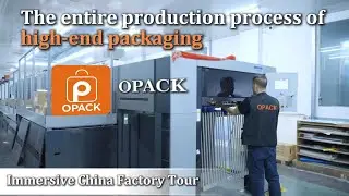 Packaging Production Process | Paper Box Manufacturing | Opack