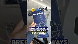 FIRST TIME Flying Breeze Airways! 😮✈️(Worth Booking a Flight?!)