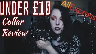 Cheap Collar Review- AliExpress- GOTHIC REVIEW ||Radically Dark