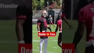 Trey Lance high fives Deebo Samuel 🤝 #shorts #nfl #49ers #deebosamuel #treylance