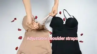 Shapewear Bodysuits for Women Tummy Control Body Suits Deep V Neck Thong Body Shaper
