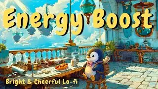 Начни неделю правильно 🚀 Бодрое Lo-fi для работы с пингвином (3H)